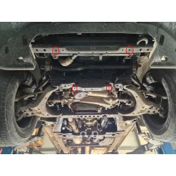 Stalowa osłona chłodnicy Isuzu D-Max (2019-2026)